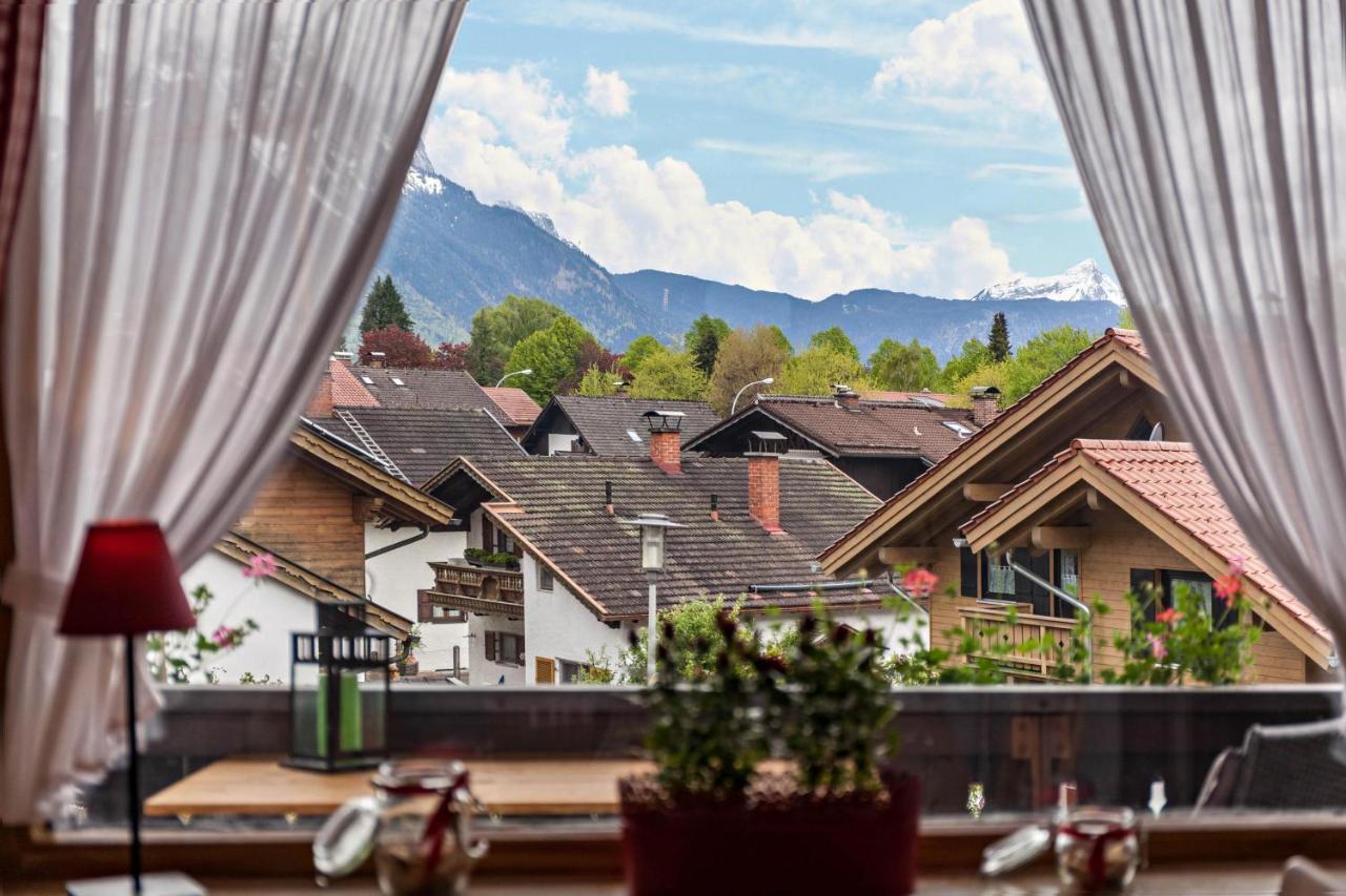 Ferienwohnung Bergblick Garmisch-Partenkirchen Buitenkant foto